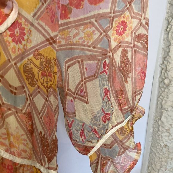 Free People Dress Free Spirit BoHo Floral Maxi Dress - Picture 8 of 15